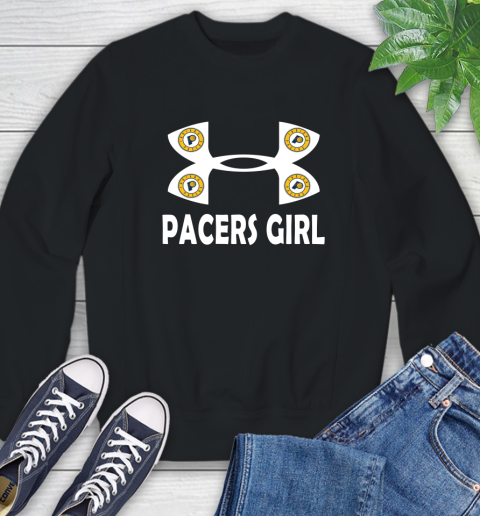 NBA Indiana Pacers Girl Under Armour Basketball Sports Sweatshirt