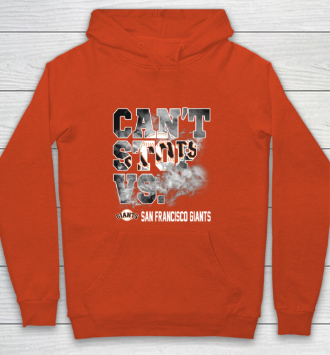MLB San Francisco Giants Baseball Can't Stop Vs Giants Youth Hoodie 3