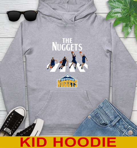 NBA Basketball Denver Nuggets The Beatles Rock Band Shirt Youth Hoodie 6
