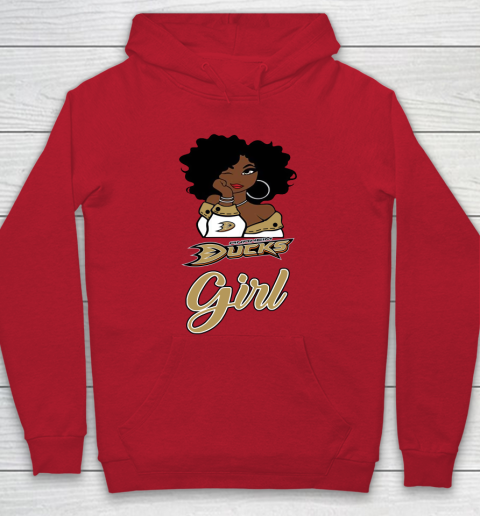 Anaheim Ducks Girl NHL Hoodie 10