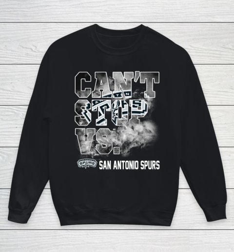 NBA San Antonio Spurs Basketball Can't Stop Vs Youth Sweatshirt
