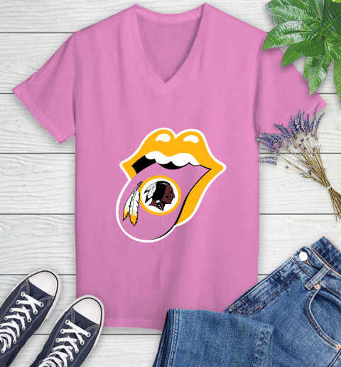 Washington Redskins NFL Football Lips I Root For My Team Adoring Fan 90