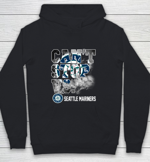 MLB Seattle Mariners Baseball Can't Stop Vs Mariners Youth Hoodie