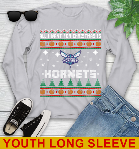 NBA Basketball All I Want For Christmas Is Charlotte Hornets 121