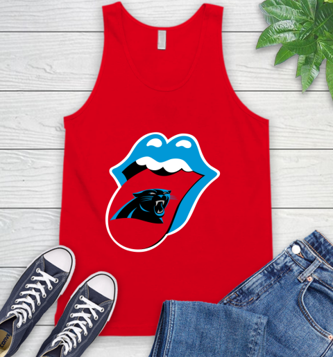 Carolina Panthers NFL Football Lips I Root For My Team Adoring Fan 75