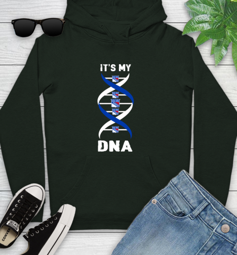 New York Rangers NHL Hockey It's My DNA Sports Youth Hoodie 14