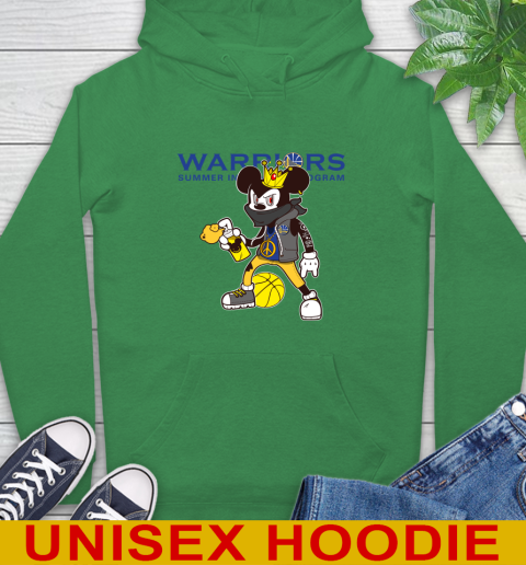 Golden State Warriors NBA Basketball Mickey Peace Sign Sports Hoodie 8