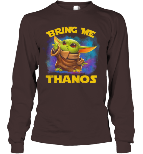 thanos long sleeve shirt