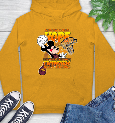 Cleveland Cavaliers NBA Basketball Mickey Disney Never Lose Hope Hoodie 2