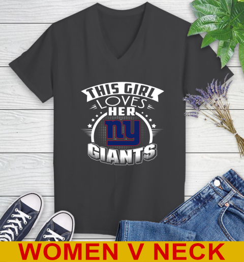 New York Giants NFL Football This Girl Loves Her Team 80