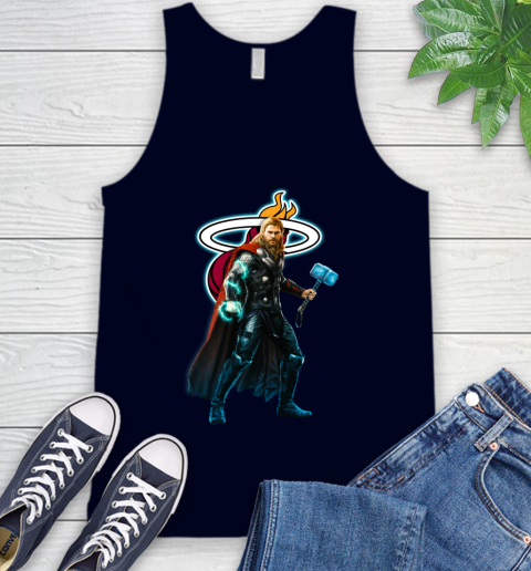 NBA Thor Avengers Endgame Basketball Miami Heat Tank Top 3