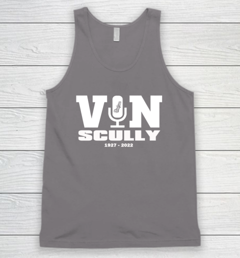 Vin Scully Microphone 1927 2022 Tank Top 5