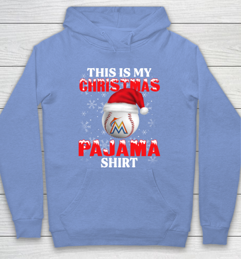 Miami Marlins This Is My Christmas Pajama Shirt MLB Hoodie 8