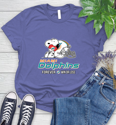 NFL The Peanuts Movie Snoopy Forever Win Or Lose Football Miami Dolphins 101