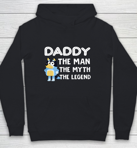 Bluey Dad Working For Father Day Lover Youth Hoodie