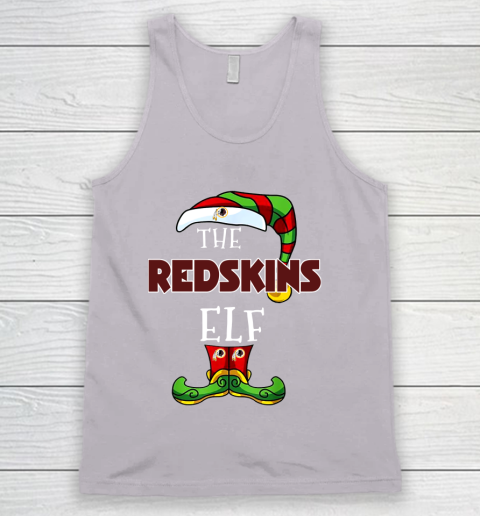 Washington Redskins Christmas ELF Funny NFL Tank Top 3