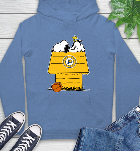 Indiana Pacers NBA Basketball Snoopy Woodstock The Peanuts Movie Hoodie 11