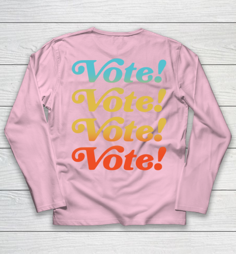 Dont Trip Vote Shirt - Harry Styles Vote (print in front and back) Youth Long Sleeve 14
