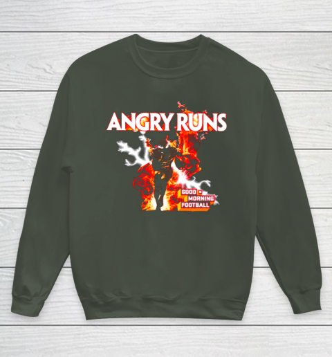 Angry Runs Youth Sweatshirt 8