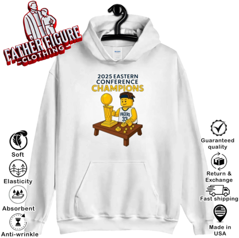 Myles Turner Indiana Pacers Eastern Conference Champions 2025 Hoodie