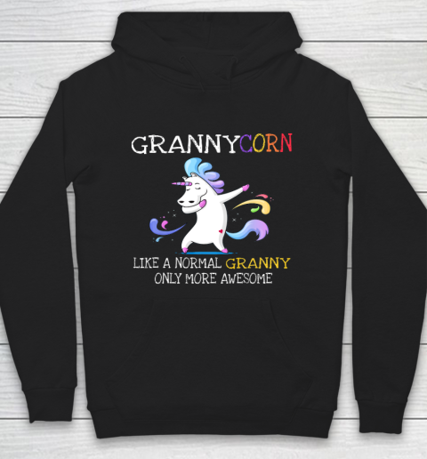 Grannycorn Like An Granny Only Awesome Unicorn Hoodie