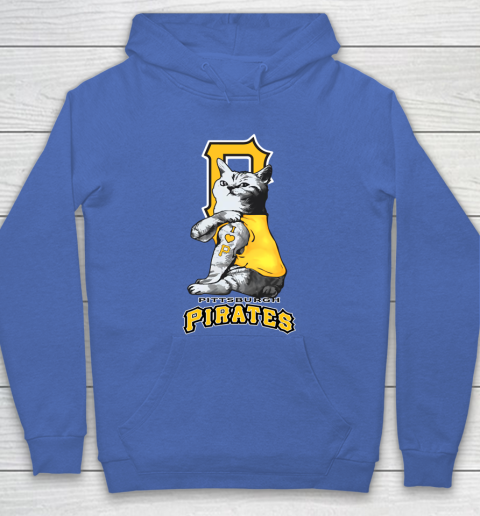 MLB Baseball My Cat Loves Pittsburgh Pirates Hoodie 6