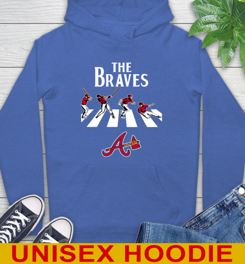 MLB Baseball Atlanta Braves The Beatles Rock Band Shirt Hoodie 9