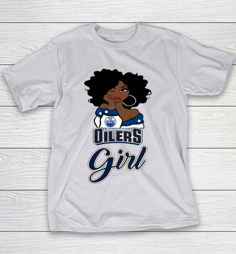 Edmonton Oilers Girl NHL Youth T-Shirt 5
