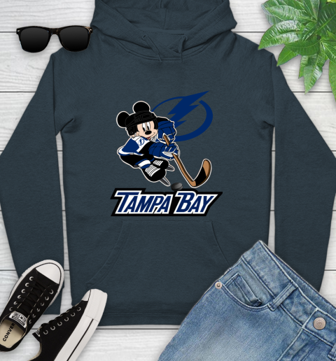 NHL Tampa Bay Lightning Mickey Mouse Disney Hockey T Shirt Youth