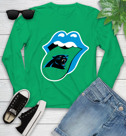 Carolina Panthers NFL Football Lips I Root For My Team Adoring Fan 130