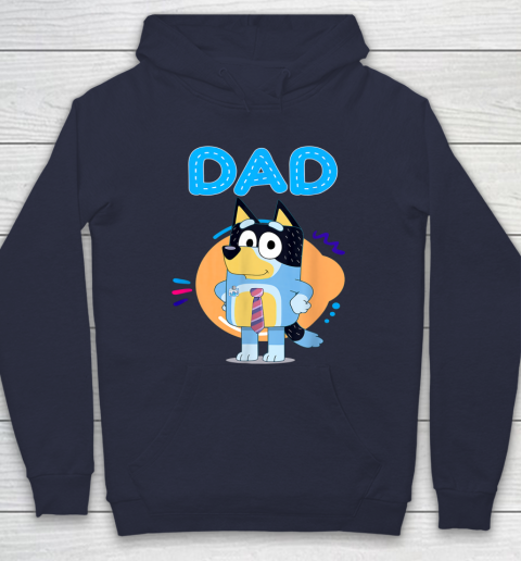 Family Blueys Love Dad Love Mom Blueys Love Mom Hoodie 2