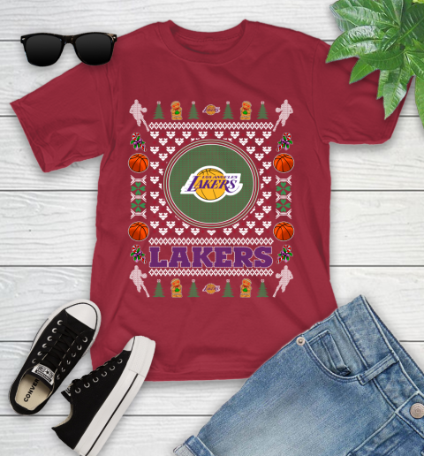 Los Angeles Lakers Merry Christmas NBA Basketball Loyal Fan Ugly Shirt 113