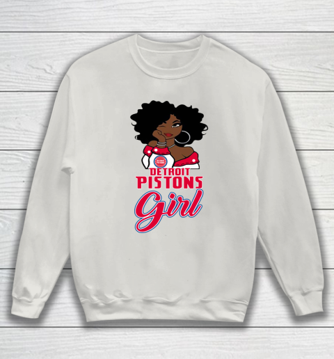 Detroit Pistons Girl NBA Sweatshirt 10