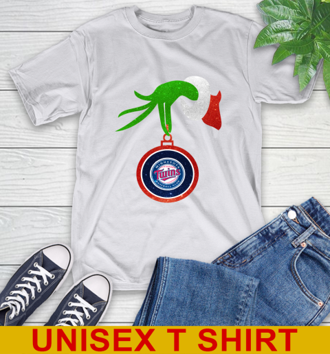 Minnesota Twins Grinch Merry Christmas MLB Baseball T-Shirt 12
