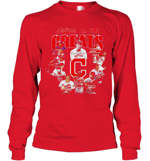 cleveland indians long sleeve shirt