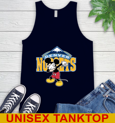 Denver Nuggets NBA Basketball Dabbing Mickey Disney Sports Tank Top 3