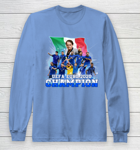 Italy European Champions 2020 Team Long Sleeve T-Shirt 8