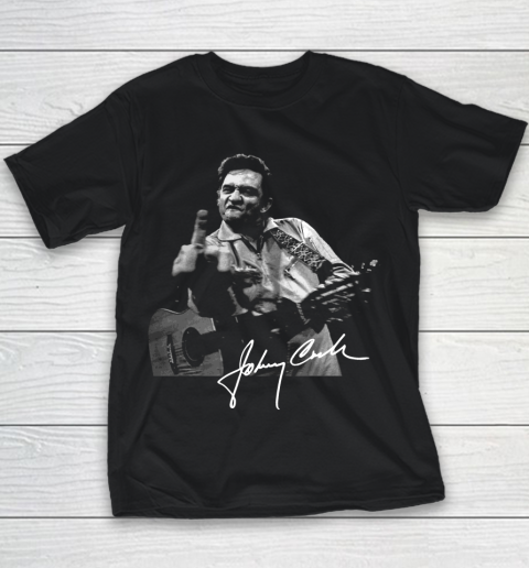 Johnny Cash Signature Johnny Cash shirt Youth T-Shirt