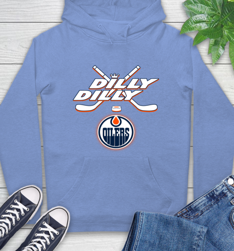 NHL Edmonton Oilers Dilly Dilly Hockey Sports Hoodie 11