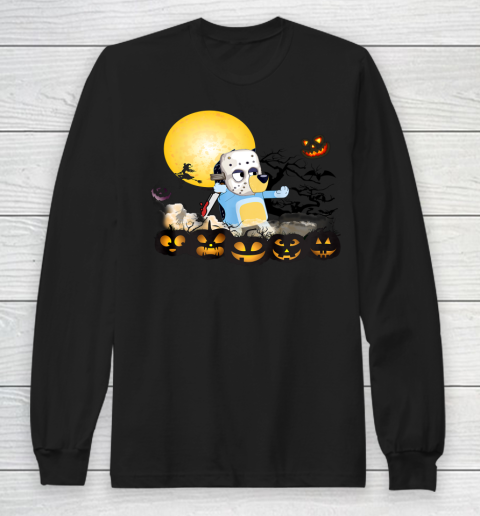 Funny Halloween Dog Anime Bluey Long Sleeve T-Shirt