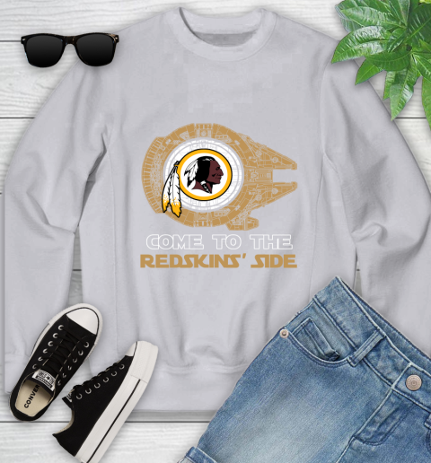 NFL Come To The Washington Redskins Wars Football Sports Youth Sweatshirt 3