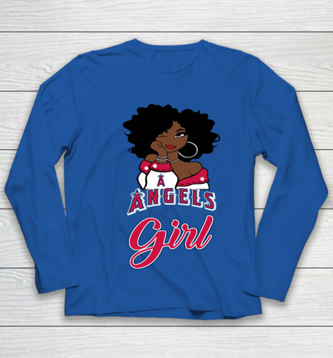 Los Angeles Angelss Girl MLB Youth Long Sleeve 9