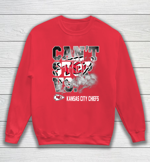 NFL Kansas City Chiefs Can't Stop Vs Sweatshirt 7