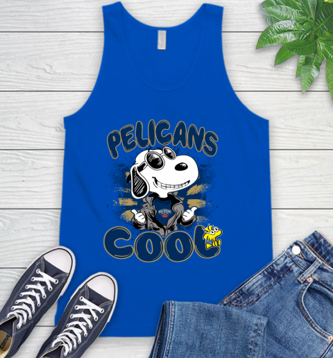 NBA Basketball New Orleans Pelicans Cool Snoopy Shirt Tank Top 4