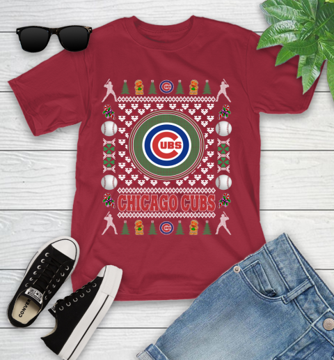 Chicago Cubs Merry Christmas MLB Baseball Loyal Fan Ugly Shirt 113