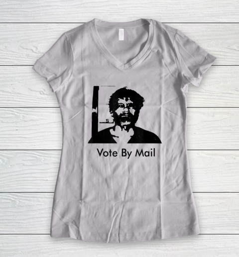 Vote By Mail Ted Kaczynski Women's V-Neck T-Shirt