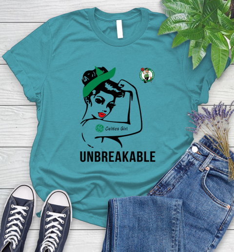 NBA Boston Celtics Girl Unbreakable Basketball Sports Women's T-Shirt 11