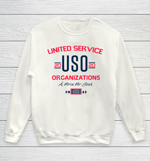 USO 2020 United Service Organizations Youth Sweatshirt