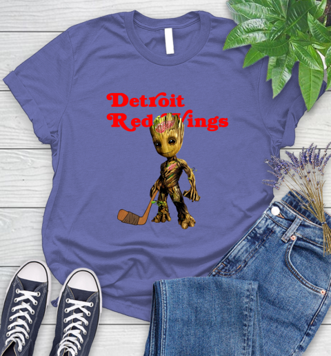 detroit red wings t shirts women's