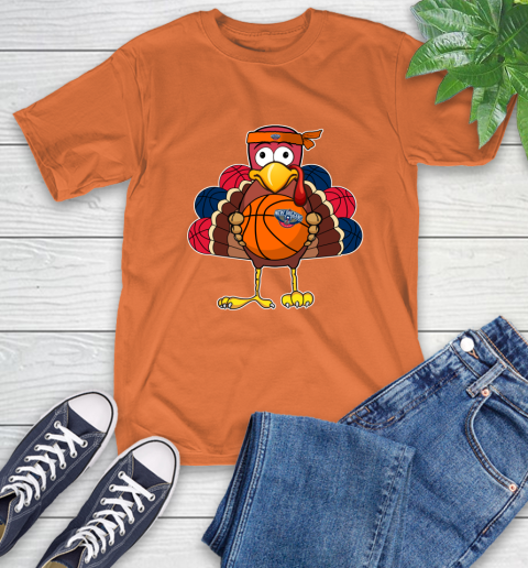 New Orleans Pelicans Turkey thanksgiving day T-Shirt 5
